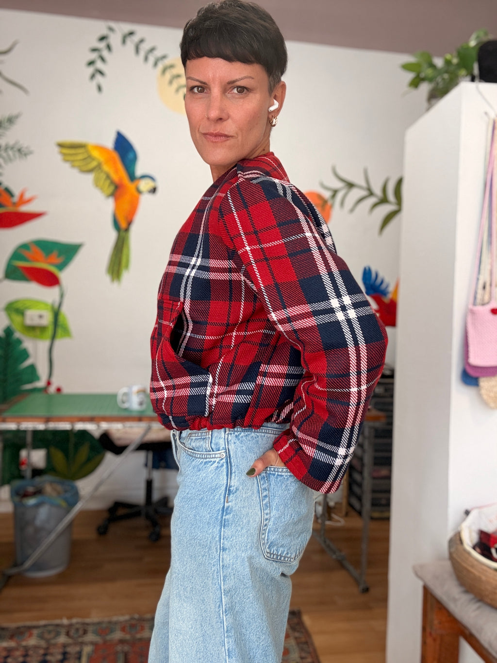 Giacca ALMERIA Tartan