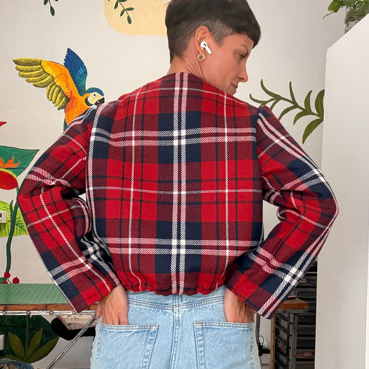 Giacca ALMERIA Tartan