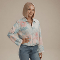 Giacca MALAGA spring flowers - Buyme